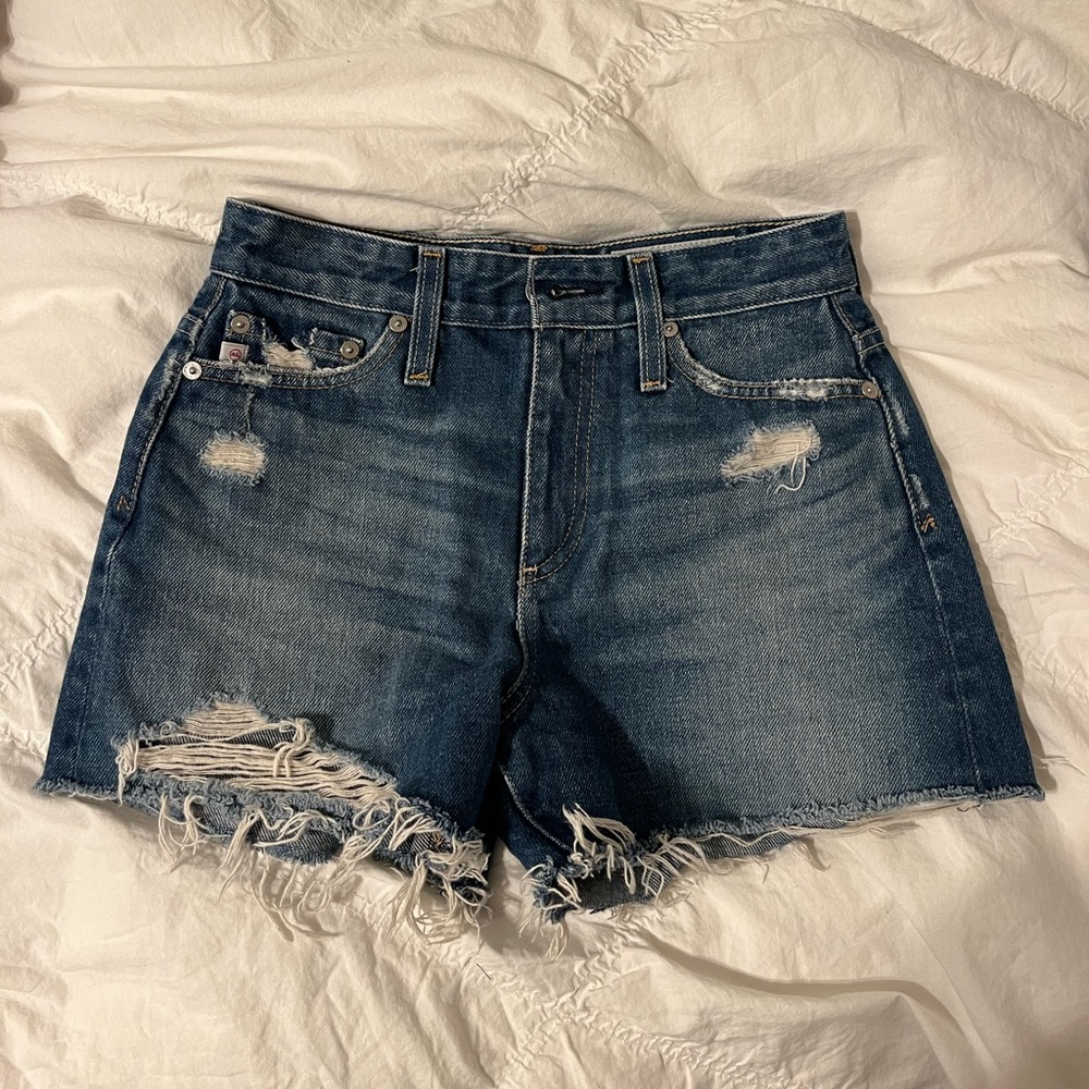 AG Alexis High Rise Denim Short